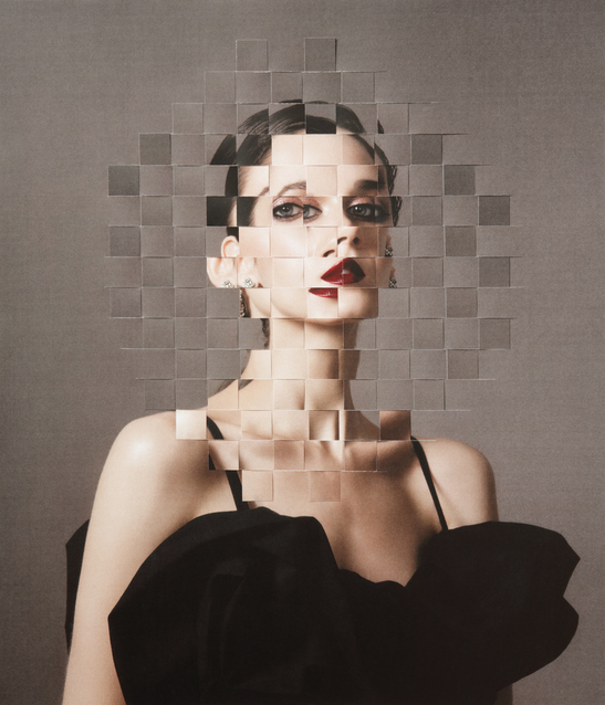 Portrait fragmenté évoquant le cheminement intérieur avant de parler de style